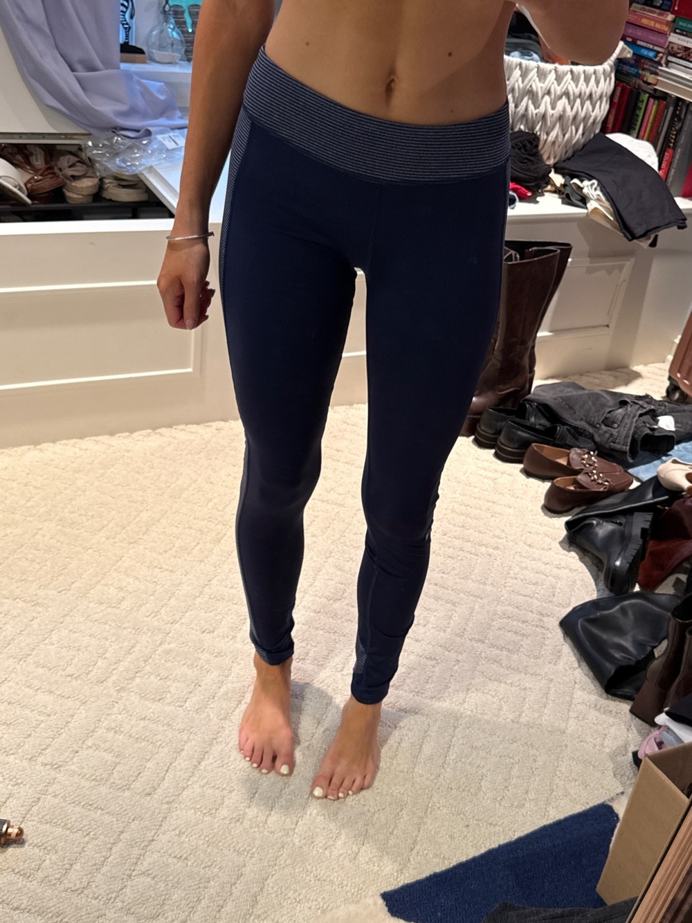 Under Armour Navy Active Leggings